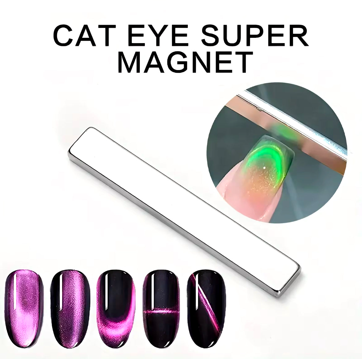 Cut eye Super Magnet for 3D Nails