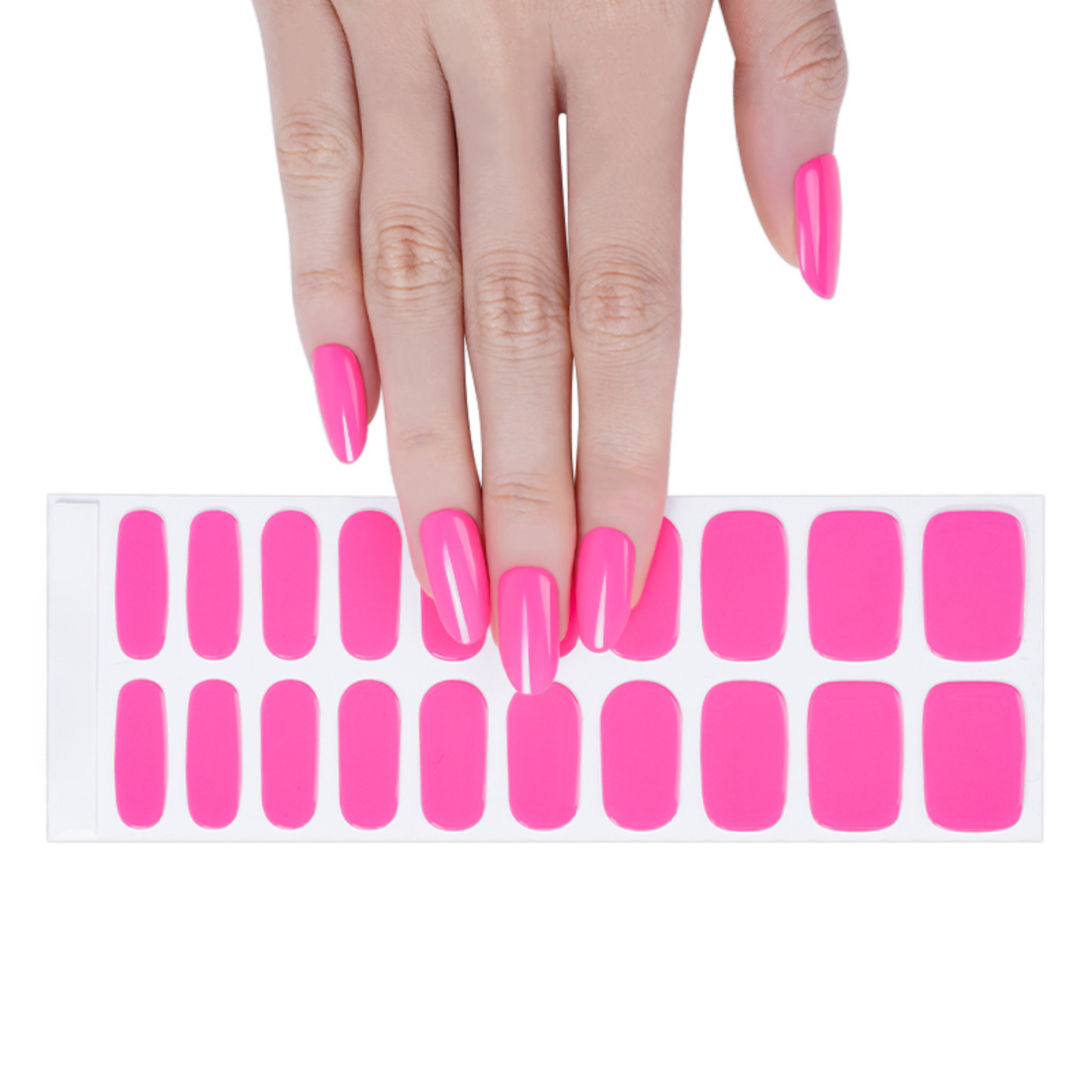semicured gel nail strips 20 pc