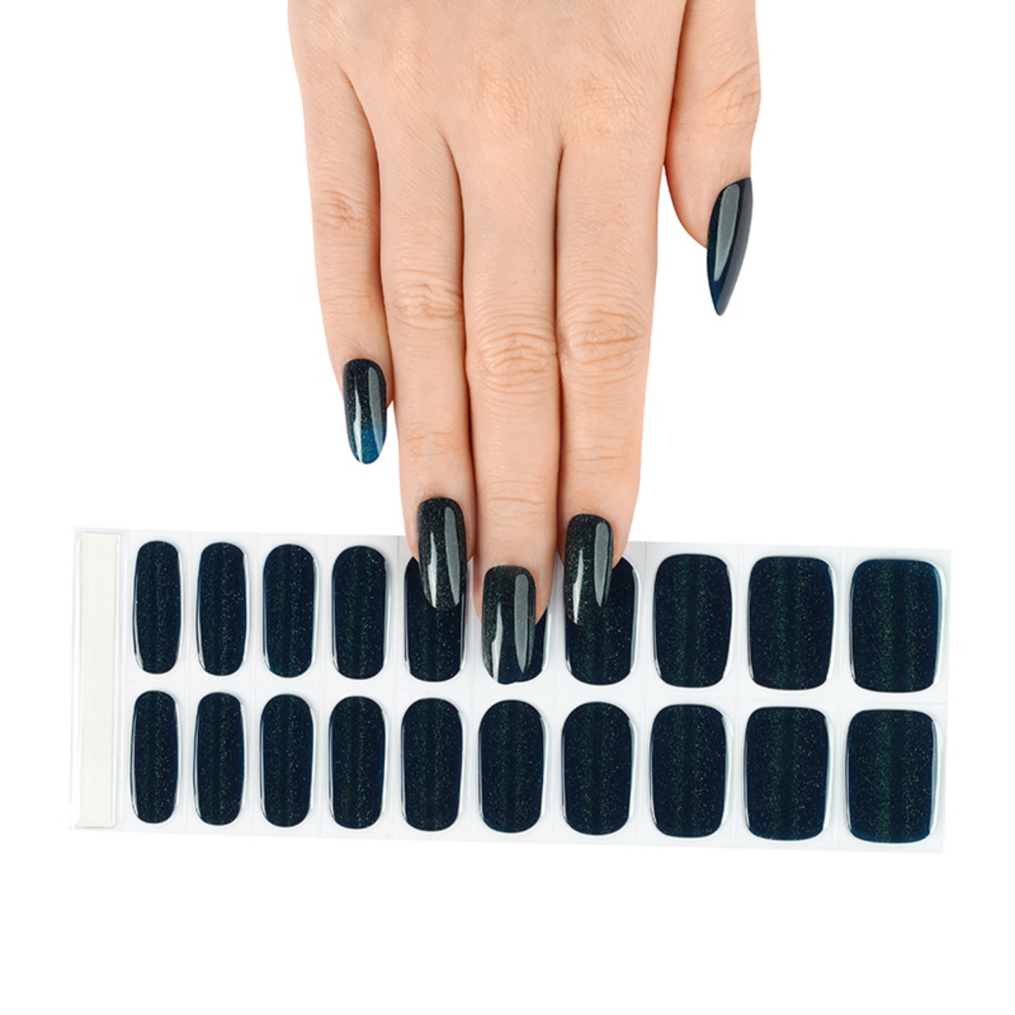 semicured gel nail strips 20 pc