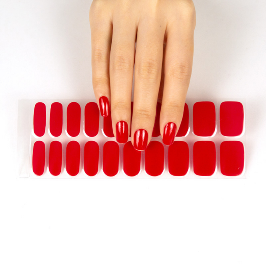 semicured gel nail strips 20 pc