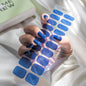 Cat Eye / Magnetic (Blue/Purple Metallics) GEWEL Semicured Gel Nails Kit