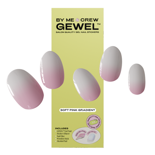 soft pink ombre semicured gel nail strips  100% pure gel nail strips.
Easy to apply in minutes.
Harden under UV light for durability. NG200042 holy gels